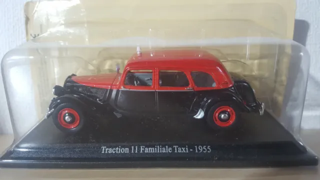 Citroën - Traction 11 Familiale Taxi - 1955 - 1955 - 1/43 - Editions Atlas