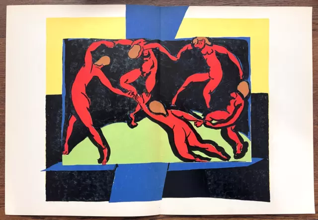 Henri Matisse "The  Dance / La Danse"  Original Lithograph Paris Mourlot 1939