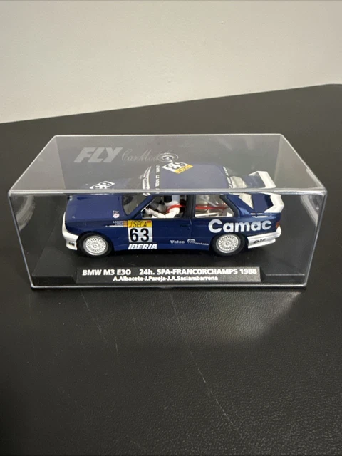 FLY 1/32 SLOT Car BMW M3 E30 24. SPA FRANCORCHAMPS 1988