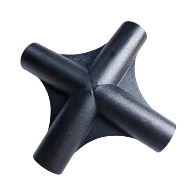 Lot 10 Connecteurs Poteaux Tente - Plastique, Coude 155° - Pour Remplacer Joints Abîmés