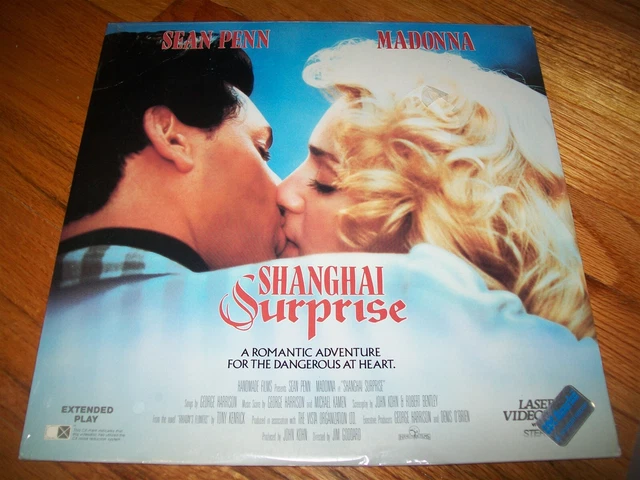 SHANGHAI SURPRISE Laserdisc LD BRAND NEW SEALED MADONNA SEAN PENN STAR VERY RARE SHANGHAI SURPRISE Laserdisc LD BRAND NEW SEALED MADONNA SEAN PENN STAR VERY RARE