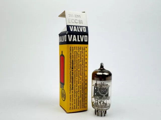 Valvo ECC81 Röhre NOS OVP 12AT7 Röhrenverstärker preamp Tube Vorstufe neu