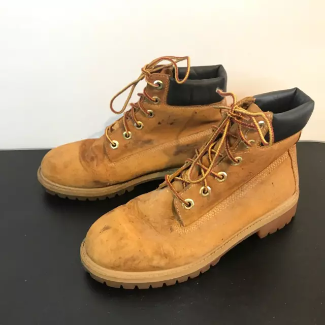 TIMBERLAND SUEDE LEATHER Boots Boy's UK Size 4 Primaloft 200g Tan £2.99 ...