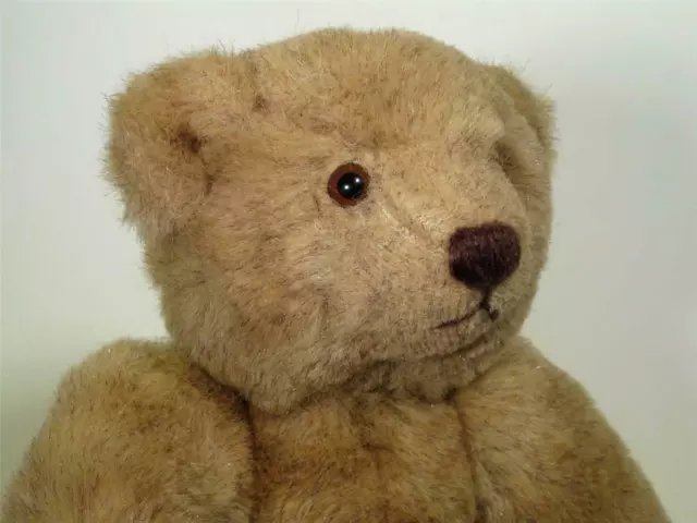 ! VINTAGE GUND Teddy Bear 1982 Jointed RARE PA3 Korea Tan Plush Stuffed ...