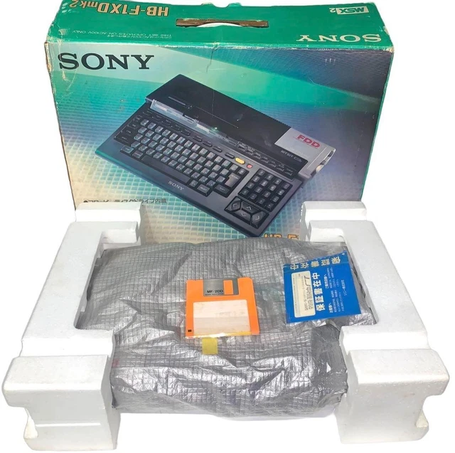 SONY MSX2 HB-F1XDmk2 通電確認済 ジャンク品