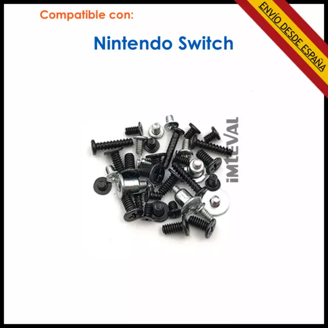 Kit Juego De Tornillos Ensamblaje Para Nintendo Switch Repuestos Pack