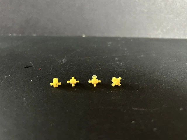 Dinky Eagle Transporter Set Of 4 Yellow Side Thrusters Space 1999