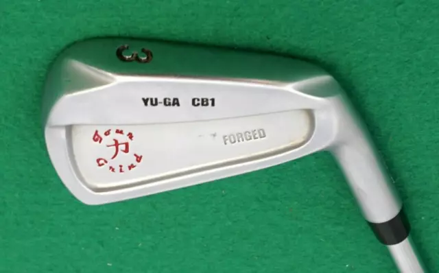 Chikara Yu-Ga CB1 Tour Grind Forged 3 Iron Regular Steel Shaft Golf Pride Grip Chikara Yu-Ga CB1 Tour Grind Forged 3 Iron Regular Steel Shaft Golf Pride Grip