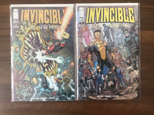 Invincible Universe #1 & #2 Beautiful NM Condition Image Comics