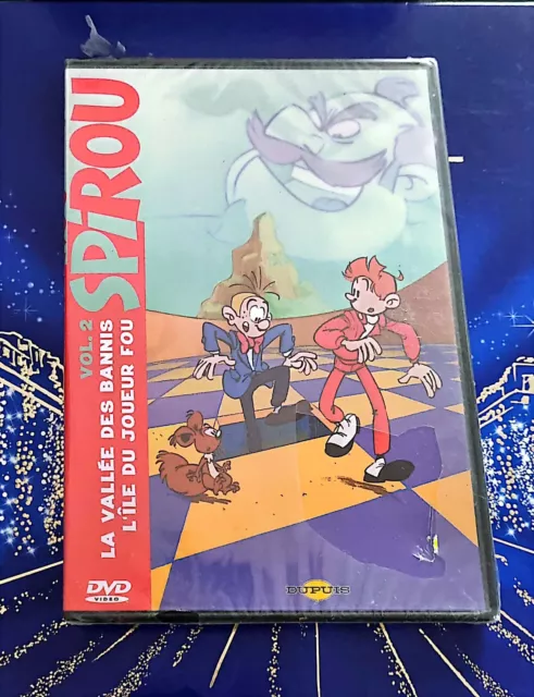 SPIROU VOL 2 la vallée des bannis l'ile du joueur fou- DVD /Blaspo boutique 5