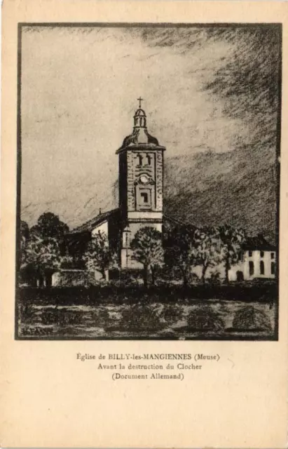 CPA Church of Billy les Mangiennes (232094)