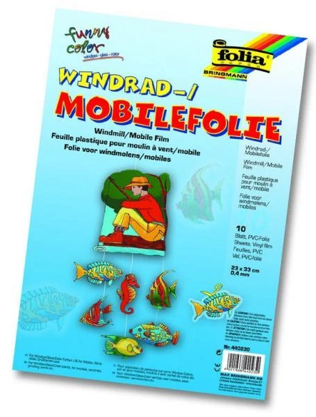 10x Windrad-Folie 0,2mm, 22 x 51 cm 10x Windrad-Folie 0,2mm, 22 x 51 cm