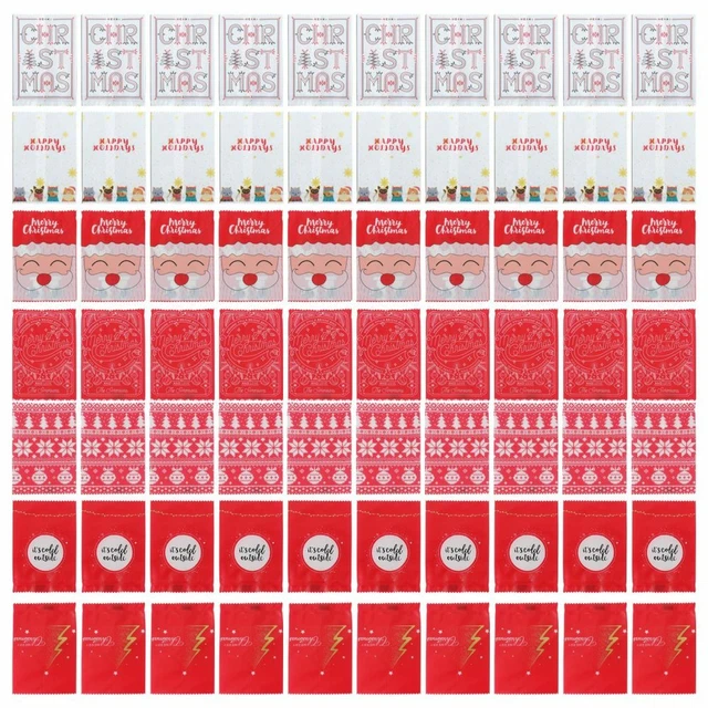 Opp Christmas Wrapping Bag Natale Pet Storage Bag Assortiti