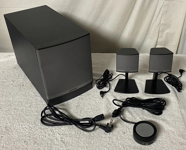 BOSE COMPANION 3 Series II Multimedia Speaker System Subwoofer Control