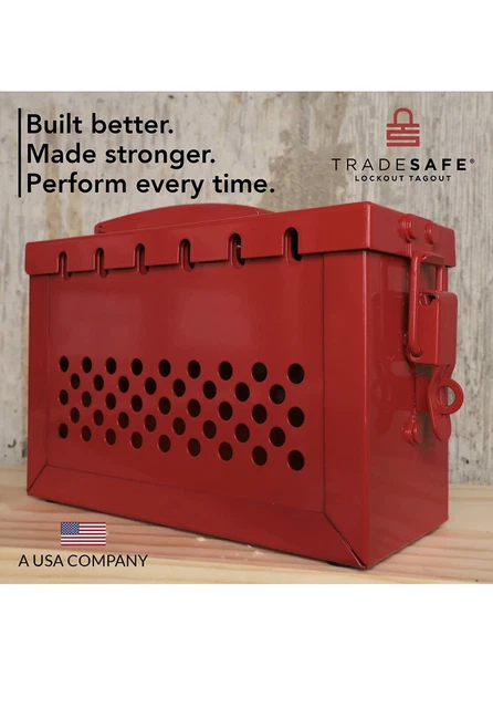 Group lockout Tagout Lock Box Tradesafe