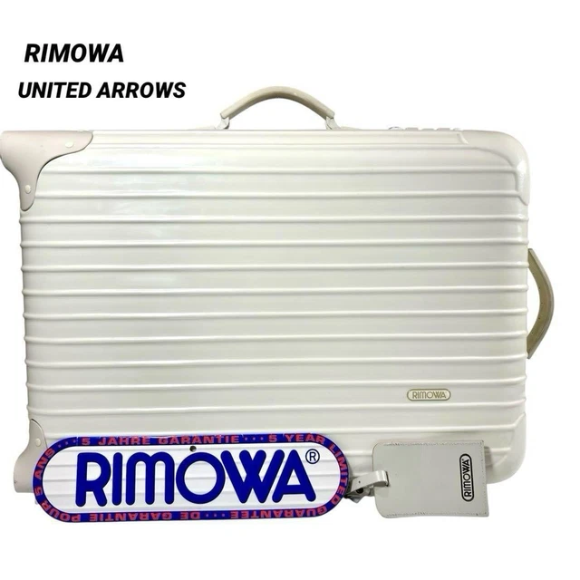 RIMOWA リモワ ユナイテッドアローズ 35L RIMOWA UNITED ARROWS別注 35L キャリーケース ホワイト - メルカリ