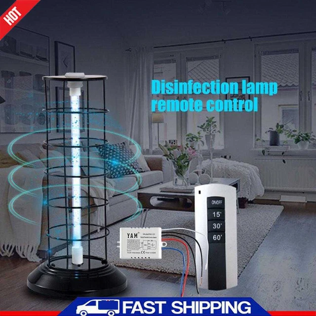Telecomando lampada on/off 15 30 60 minuti interruttore timer trasmettitore + ricevitore ✅