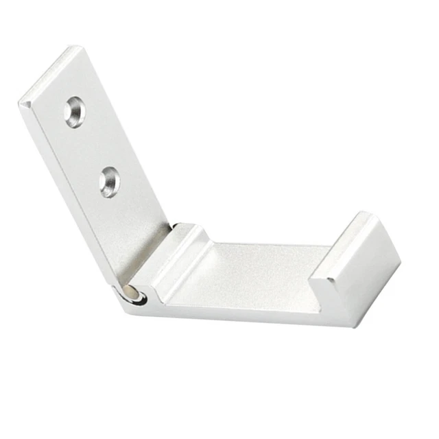 1 pieza Closet Hook cierre de aleación plegable percha multifuncional