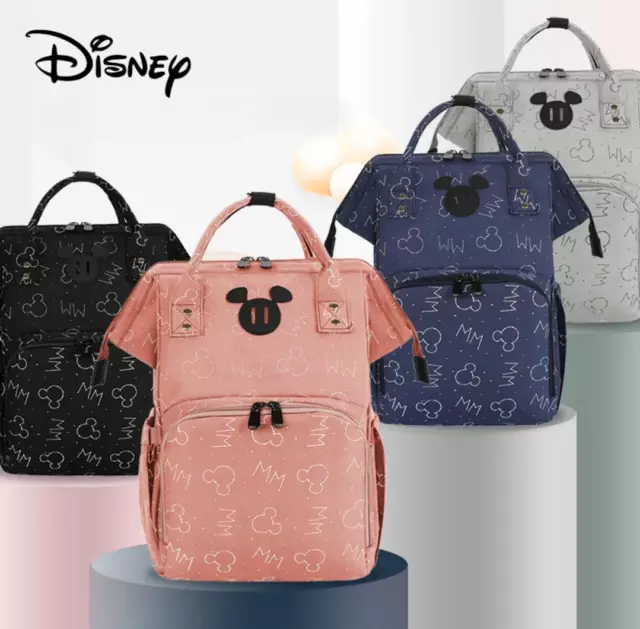 Mickey Mommy Maternity Diaper Bag Large Capacity Travel Backpack Baby Organizer