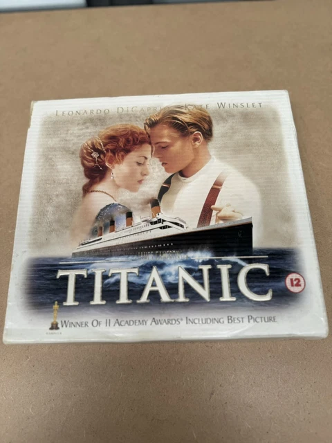 VINTAGE VHS TITANIC Collectors Edition Exclusive Film Cell + 8 ...