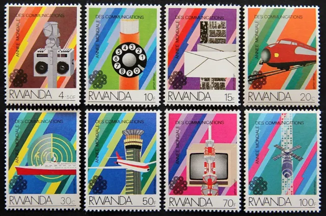 Ruanda, Mi.Nr. 1259-1266 (Jahr 1984) postfrisch