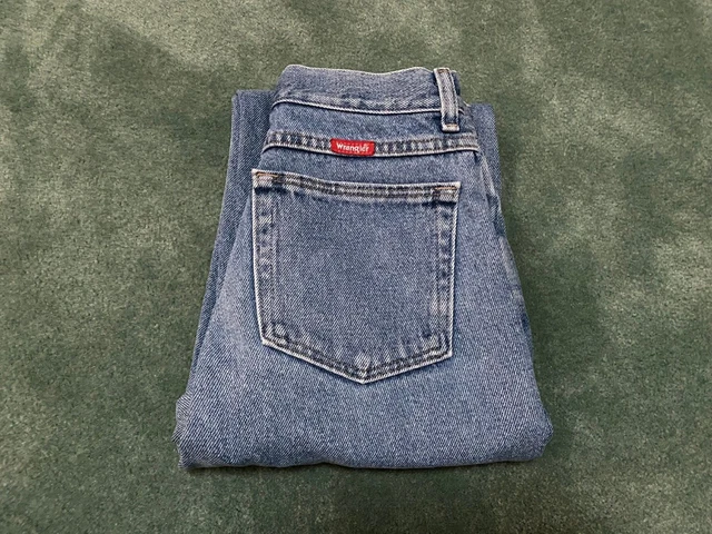 Wrangler Boys, Blue Denim Jeans, Size: 12 Regular