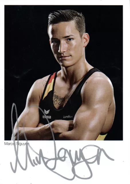 Autogramm - Marcel Nguyen (Turnen) - Olympia