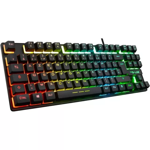 Clavier de jeu G-Lab KEYZ CESIUM TKL RGB noir