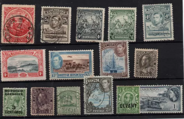 British Commonwealth mint & used collection Cat Val £100+ WS32714