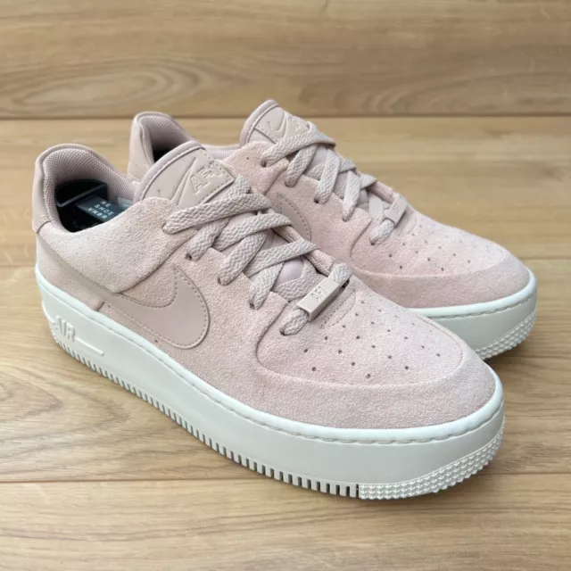 nike beige suede trainers