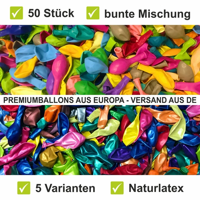 Luftballons Aus 100 % Naturlatex, Beste Qualität