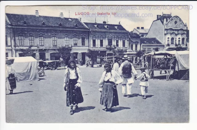 Rumänien , Banat , Lugos , Izabella Ter , Lugoj , Romania , 1911