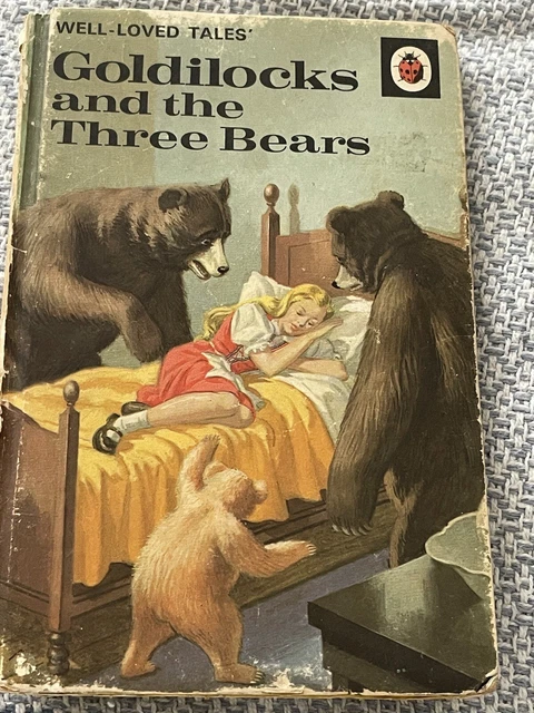 GOLDILOCKS AND THE Three Bears Vintage Ladybird Book Well Loved Tales £ ...