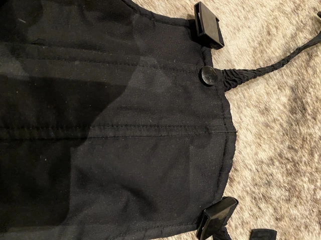 Schwarze Bequeme Super Praktische Skihose Schneehose Gr. 98 wasserdicht 5