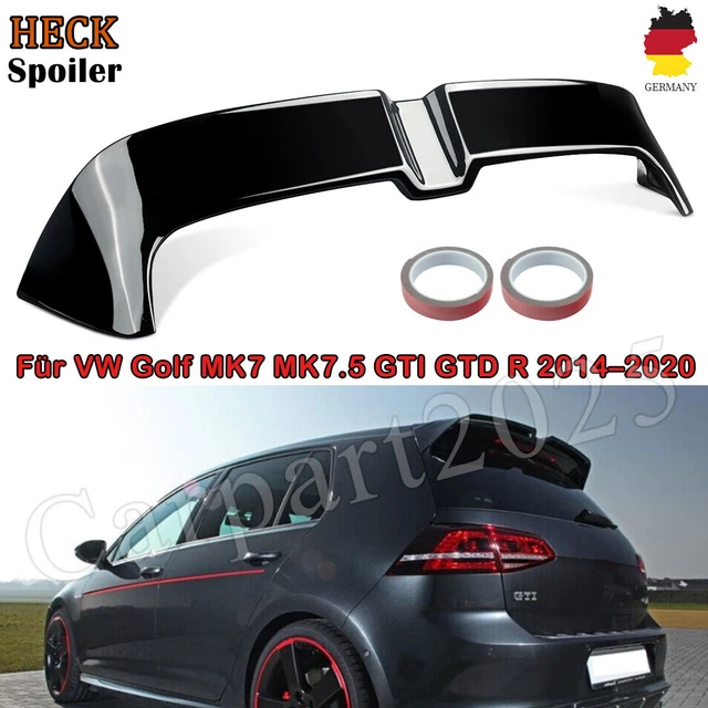 VW Passat B7 Heckspoiler Set - 2-teilig ABS Glanz Schwarz 2011-2015