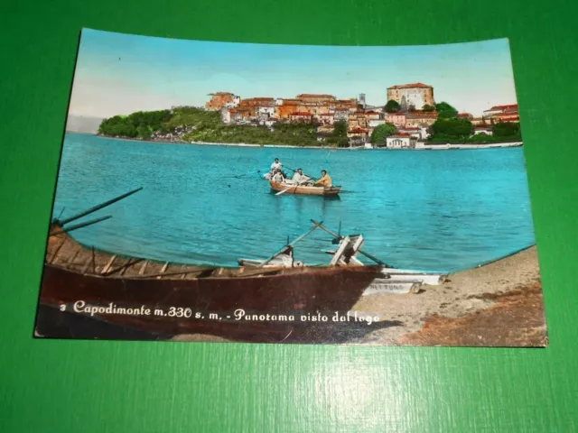 Cartolina Capodimonte - Panorama visto dal lago 1960 ca