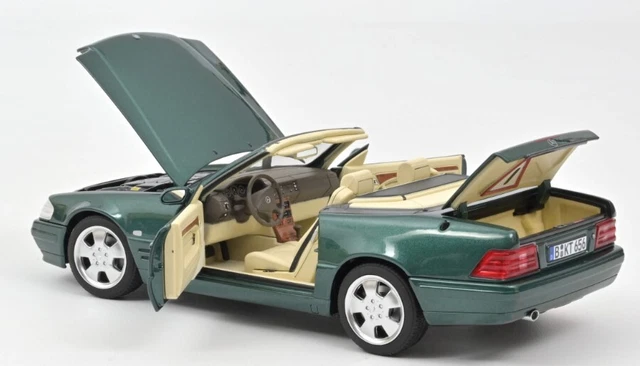 Voiture Ancienne Mercedes Brevet 1886 Verte Norev 1/18 | Modèle Collector Métal