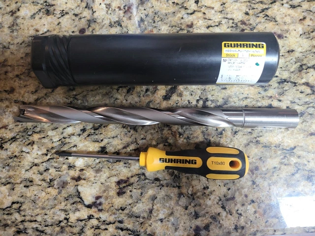 18.00mm - 18.49mm Insert Range, 3/4" Shank, HT800WP 10XD Indexable Drill Body,
