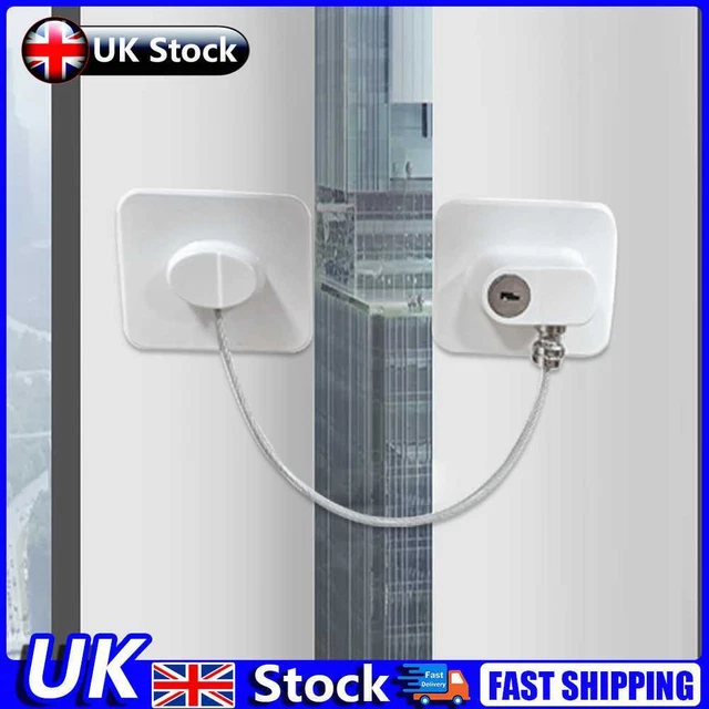 Universal Lockers Drawer Limiter Aluminum Alloy Door Lock for Child for Home Use