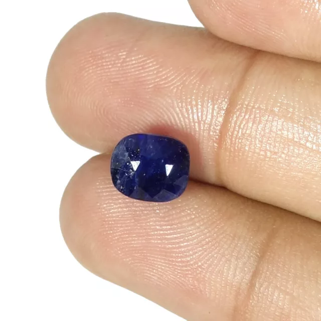 04.50 Cts Pretty Srilanka UnHeated 100% Natural Blue sapphire precious gemstone