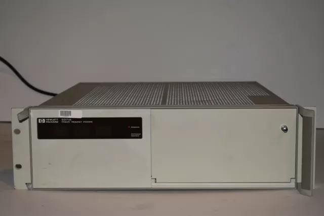 Hewlett Packard Hp Agilent 5071A Primary Frequency Standard  (Qc3)