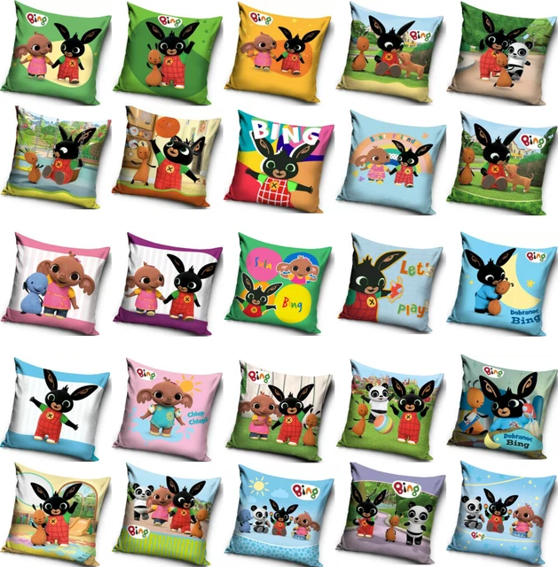 Bing Taie D'Oreiller Housse de Coussin pour Tête 40x40 CM Bing And Amis Lapin
