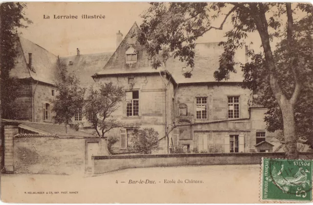 CPA -55-  BAR-LE-DUC - Ecole du Château.