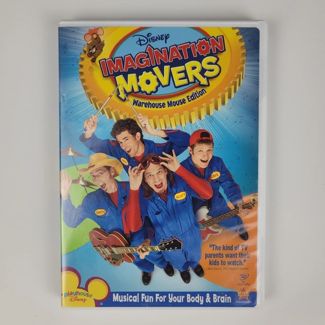 IMAGINATION MOVERS WAREHOUSE Mouse Edition DVD Disney Kids Music