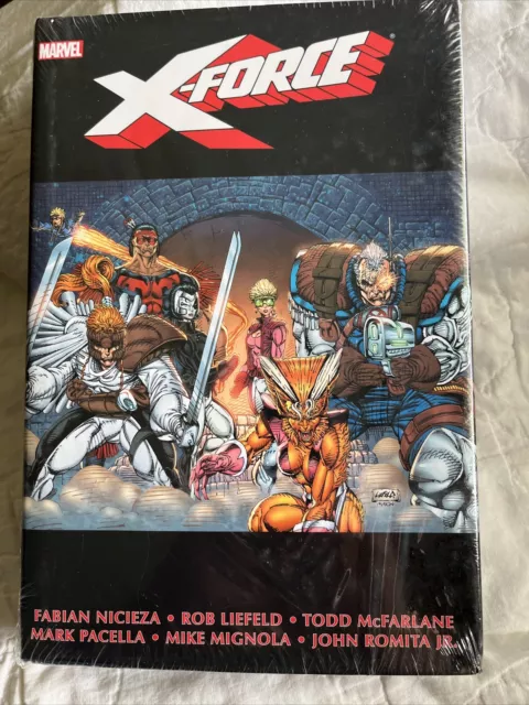 X-Force Omnibus - Volumen 1; 2013 raro HB. Nuevo Sellado, McFarlane Liefeld Niciez