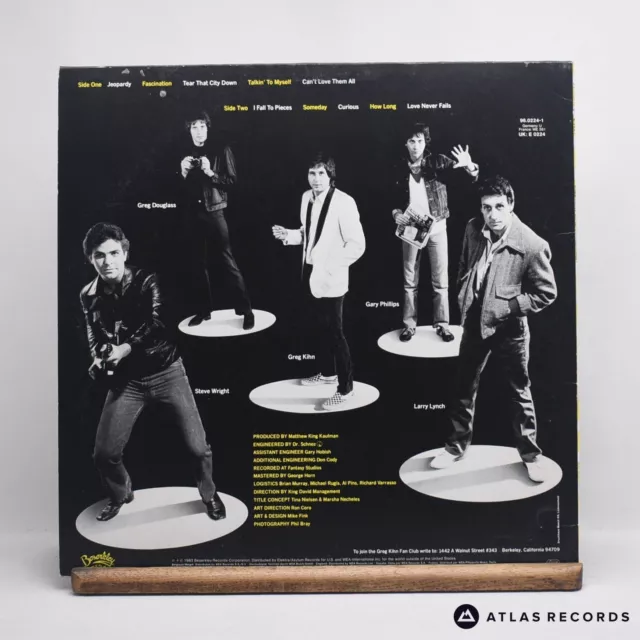Greg Kihn Band Kihnspiracy LP Album Vinyl Schallplatte 96.0224-1 Beserkley - Sehr guter Zustand + / EX 3