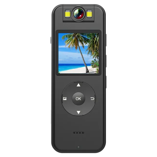 4K  WIFI Camera with IPS Screen,Back Clip Full  Body Camera,Wearable 4200