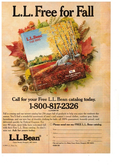 LL Bean Catalog Cover 1941 Framed Art by PB Parsons of a Hunting Story