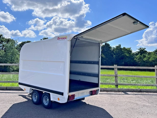 2026 BATESON 120V 6ft 7in x 3ft 7in Box Trailer Storage 750KG Airport ...