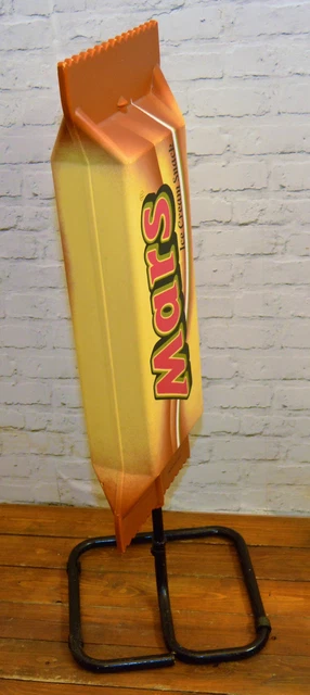 VINTAGE MARS ICE cream snack shop display sign enamel advertising ...